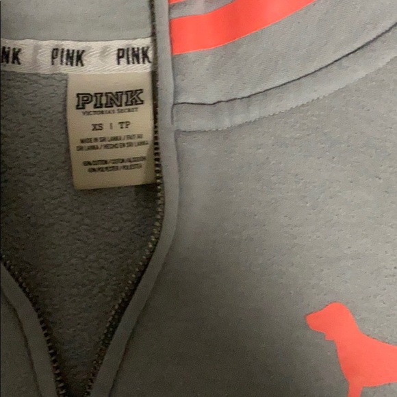 Pink half zip jacket - Picture 2 of 2